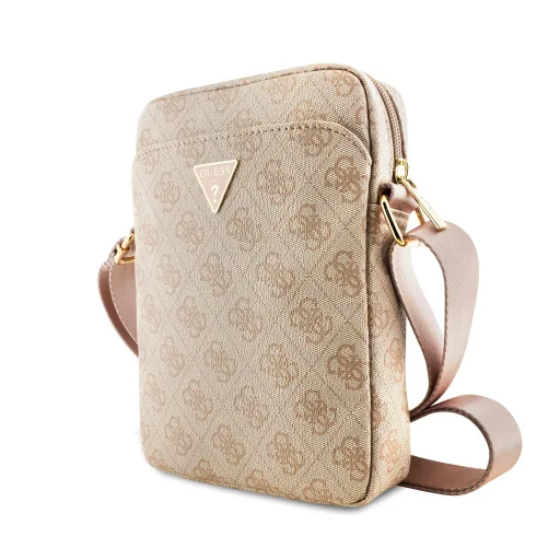 Guess PU 4G Triangle Logo Kézitáska 8" Rózsaszín - 2