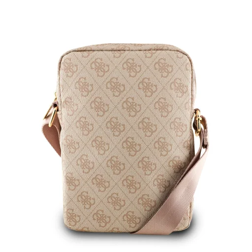 Guess PU 4G Triangle Logo Kézitáska 8" Rózsaszín - 3