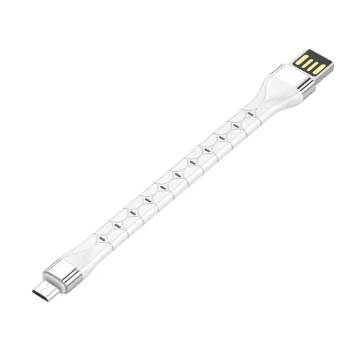 LDNIO LS50 0,15m USB - Micro USB kábel (Fehér) - 1