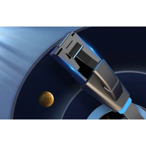 Lapos CAT6 UTP hálózati kábel Vention IBJBK RJ45 Ethernet 1000Mbps 8m fekete - 6