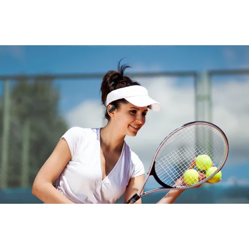 Vezeték nélküli fejhallgató, Vention, NBPB0, OpenBeat O11 (fekete) - 5