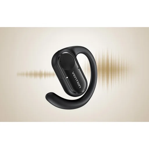 Vezeték nélküli fejhallgató, Vention, NBPB0, OpenBeat O11 (fekete) - 6