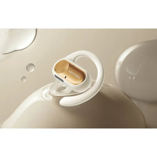 Wireless headphones, Vention, NBPN0, OpenBeat O11 (beige) - 3