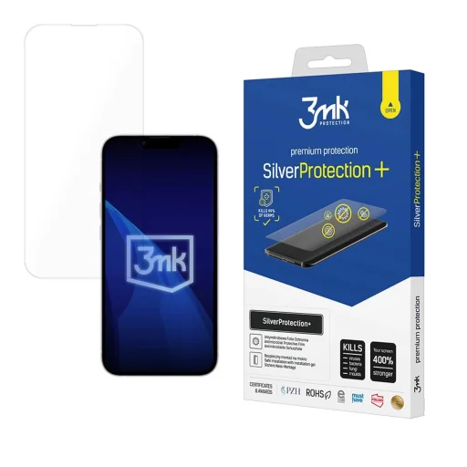 3mk SilverProtection+ üvegfólia Apple iPhone 16e / SE4 készülékhez - 1