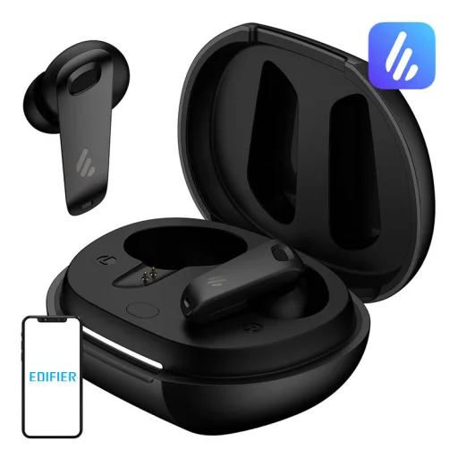  Vezeték nélküli fülhallgató TWS Edifier NeoBuds Plus, Aktív zajszűrés (fekete) - 6
