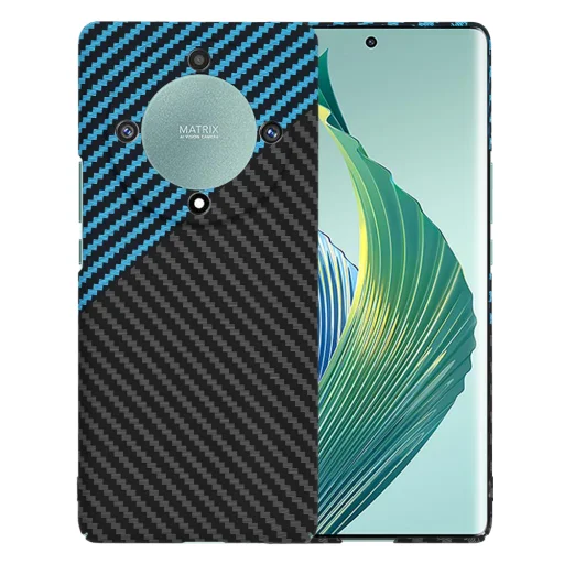  Techsuit - Carbonite FiberShell - Honor Magic5 Lite - Kék Impulzus tok - 1