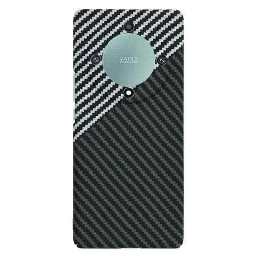  Techsuit - Karbonit Szálhéj - Honor Magic5 Lite - Lopakodó Szürke tok - 2