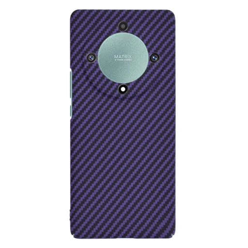  Techsuit - Karbonit Szálhéj - Honor Magic5 Lite - Lila tok - 2