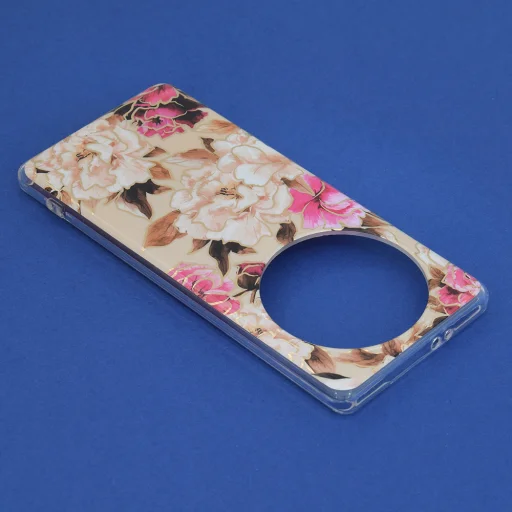  Techsuit - Márvány Sorozat - Honor Magic5 Lite - Mary Berry Natúr tok - 6