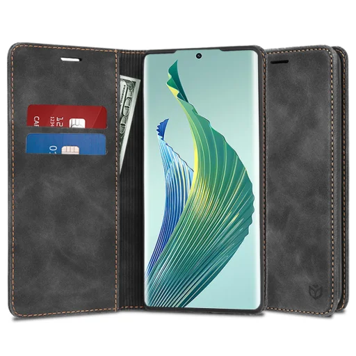  Techsuit - Kényelmes Telefontok - Honor Magic5 Lite - Fekete tok - 1