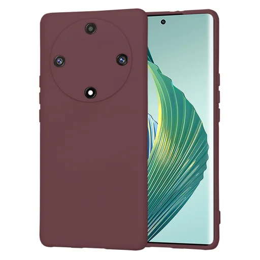  Techsuit - SoftFlex - Honor Magic5 Lite - Szilva Vörös tok - 1