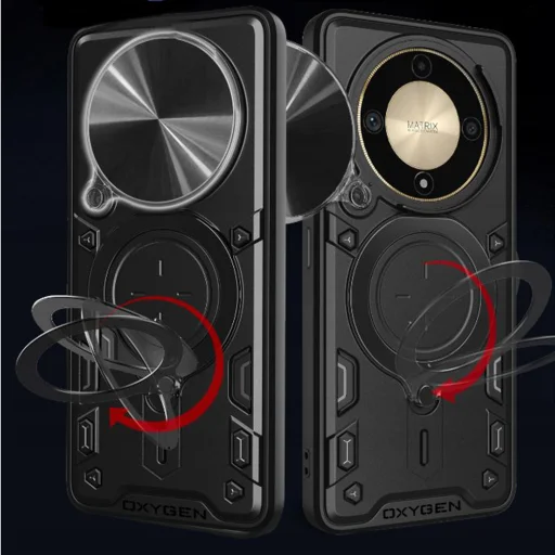  Techsuit - CamGuard Pro - Honor Magic5 Lite - Fekete tok - 9