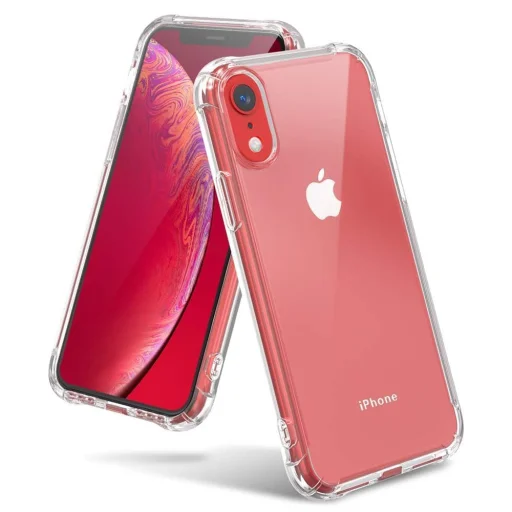  Techsuit - Ütésálló Átlátszó Szilikon - iPhone XR - Átlátszó tok - 1