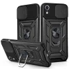  Techsuit - CamShield Sorozat - iPhone XR - Fekete tok - 1