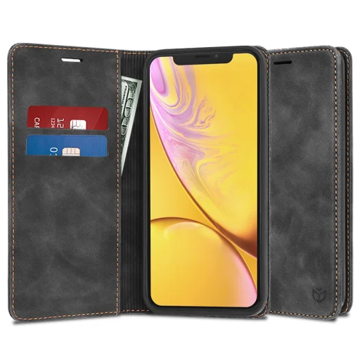  Techsuit - Kényelmes Tok - iPhone XR - Fekete tok - 1