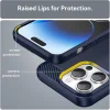  Techsuit - Szénszilikon - iPhone XR - Kék tok thumbnail