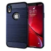  Techsuit - Szénszilikon - iPhone XR - Kék tok thumbnail