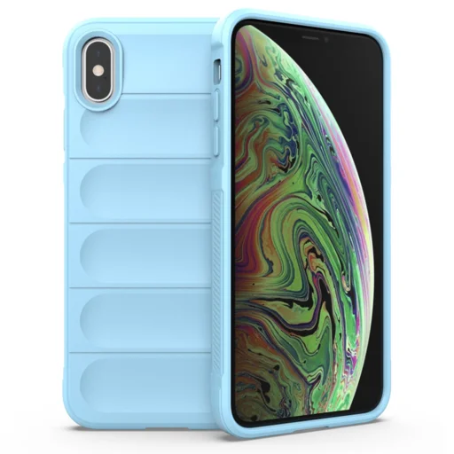  Techsuit - Varázspajzs - iPhone XS Max - Kék tok - 1