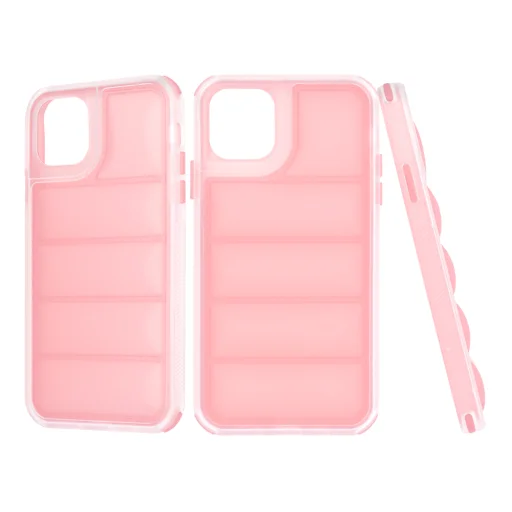  Techsuit - Hullámvédő - iPhone 11 Pro Max - Rózsaszín tok - 1
