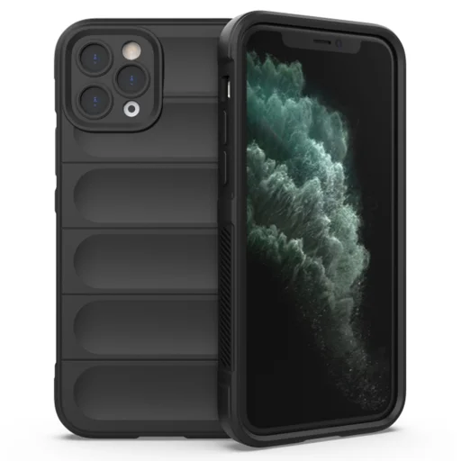  Techsuit - Varázspajzs - iPhone 11 Pro Max - Fekete tok - 1