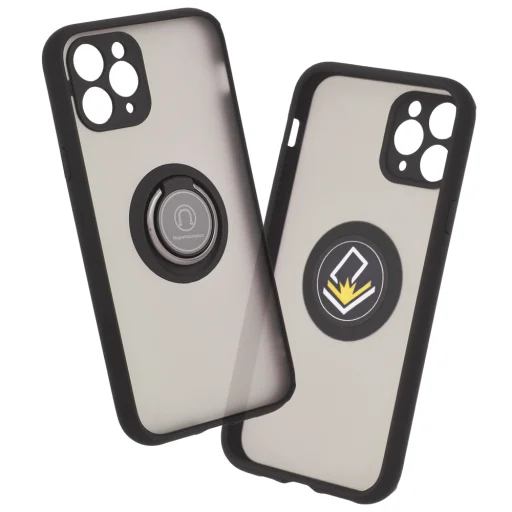  Techsuit - Glinth - iPhone 11 Pro Max - Fekete tok - 1