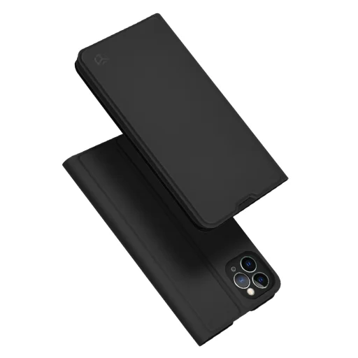  Techsuit - Magskin Könyv - iPhone 11 Pro Max - Fekete tok - 1