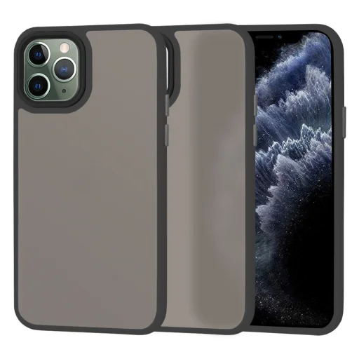  Techsuit - HaloFrost sorozat - iPhone 11 Pro Max - Fekete tok - 1