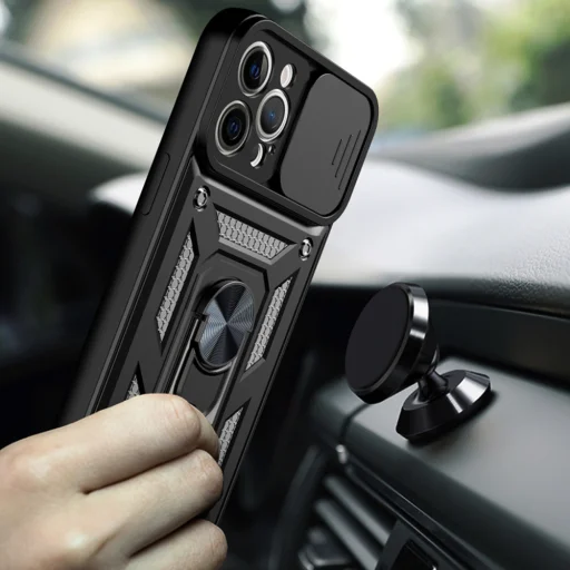  Techsuit - CamShield sorozat - iPhone 11 Pro Max - Kék tok - 4