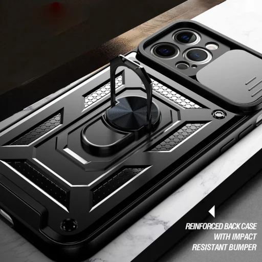  Techsuit - CamShield sorozat - iPhone 11 Pro Max - Kék tok - 5