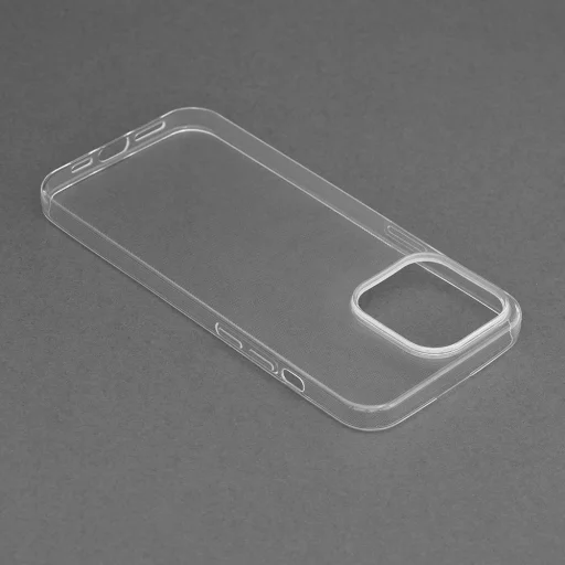  Techsuit - Átlátszó Szilikon - iPhone 15 Pro Max - Átlátszó tok - 3