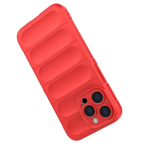  Techsuit - Varázspajzs - iPhone 15 Pro - Piros tok - 5