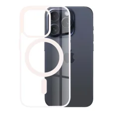  Techsuit - MagSafe Pro - iPhone 15 Pro - Natúr Rózsaszín tok