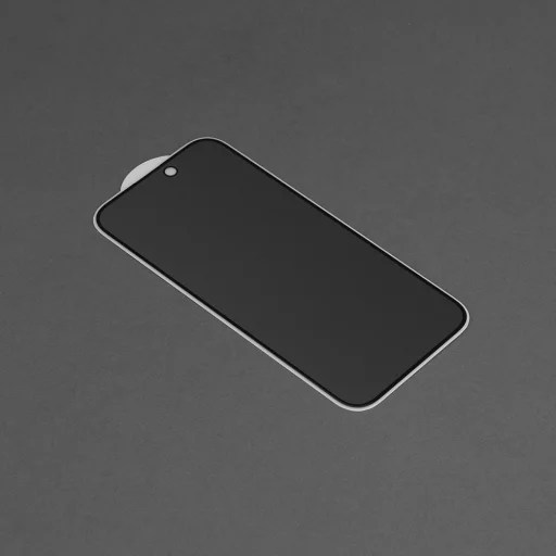  Dux Ducis - Edzett üveg képernyővédő (prájló) - iPhone 15 Pro - Fekete üvegfólia - 2