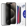  Dux Ducis - Edzett Üveg Adatvédelmi (Privacy) Kijelzővédő - iPhone 15 Pro Max - Fekete üvegfólia thumbnail