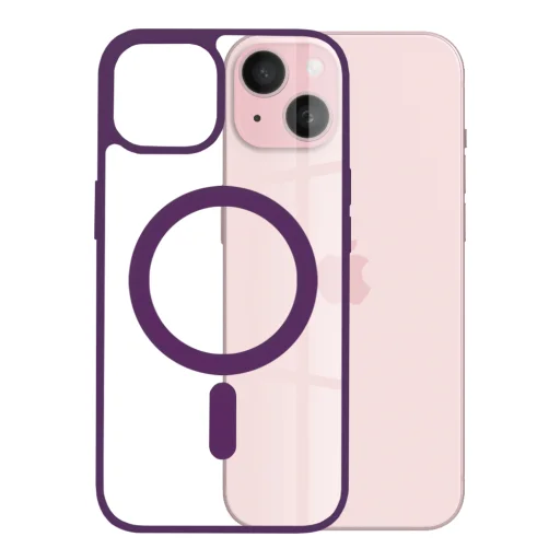  Techsuit - MagSafe Pro - iPhone 15 - Lila tok - 1