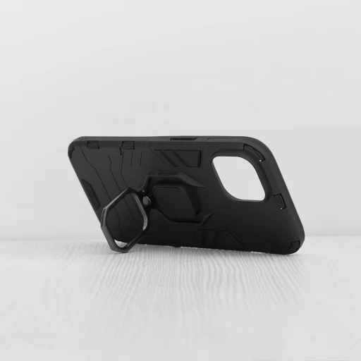  Techsuit - Szilikon Védő - iPhone 15 - Fekete tok - 2