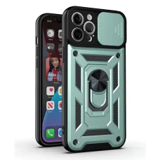  Techsuit - CamShield Sorozat - iPhone 11 Pro Max - Zöld tok