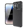  Techsuit - Karbonszál - iPhone 15 Pro - Fekete tok thumbnail