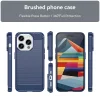  Techsuit - Karbonszilikon - iPhone 15 Pro Max - Kék tok thumbnail
