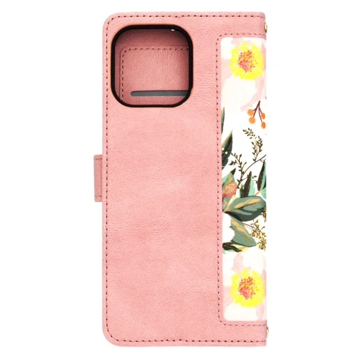  Techsuit - FlipCraft - iPhone 15 Pro Max - Édes Szív Rózsaszín tok - 3