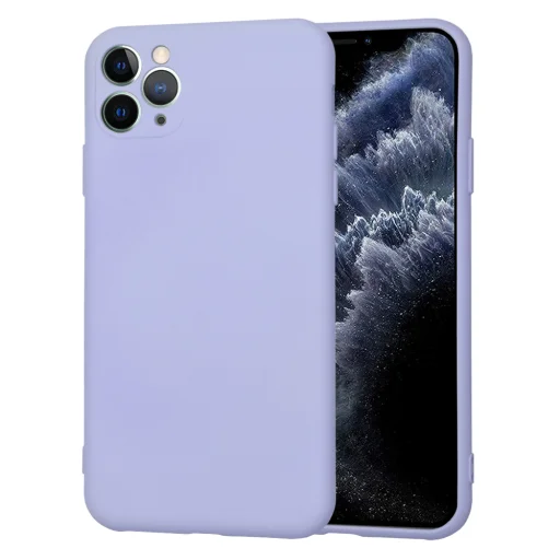  Techsuit - SoftFlex - iPhone 11 Pro Max - Világos Lila tok - 1