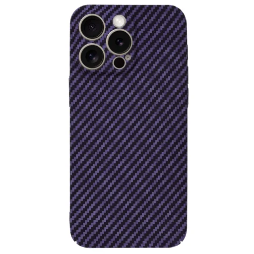  Techsuit - Karbonit Szálhéj - iPhone 15 Pro Max - Lila tok - 3