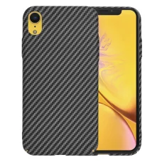  Techsuit - Carbonite FiberShell - iPhone XR - Fekete tok
