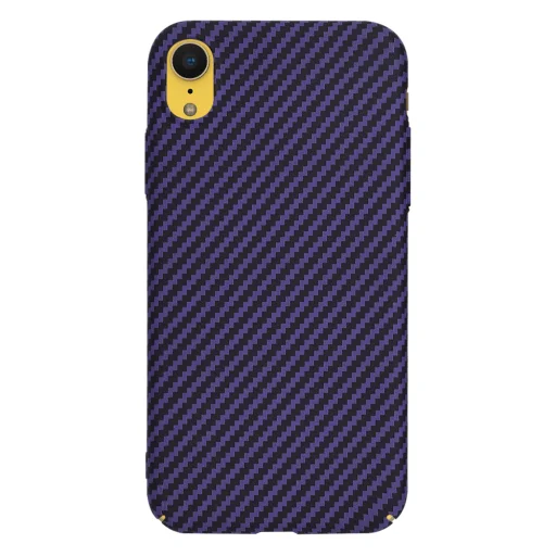  Techsuit - Carbonite FiberShell - iPhone XR - Lila tok - 3