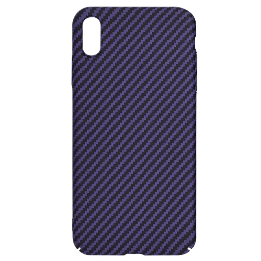  Techsuit - Karbonit Szálhéj - iPhone XS Max - Lila tok - 7