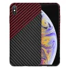  Techsuit - Karbonit Szálhéj - iPhone XS Max - Vörös Vortex tok thumbnail