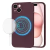  Techsuit - SoftFlex MagSafe - iPhone 15 - Szilvavörös tok thumbnail
