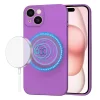  Techsuit - SoftFlex MagSafe - iPhone 15 - Lila tok thumbnail