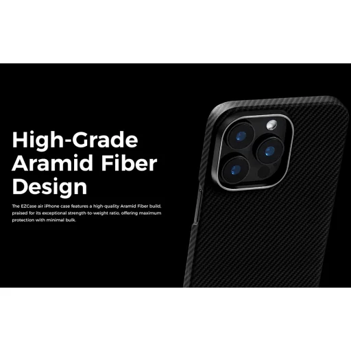  Edizard - Air MagSafe Tok - iPhone 15 Plus - Fekete tok - 4