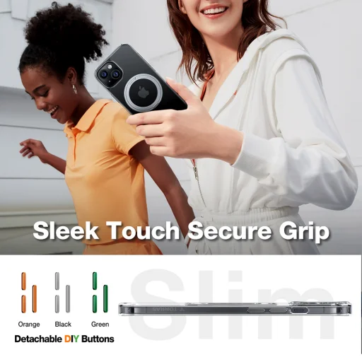 Torras - Ostand Pro Series - iPhone 15 - Átlátszó tok - 5